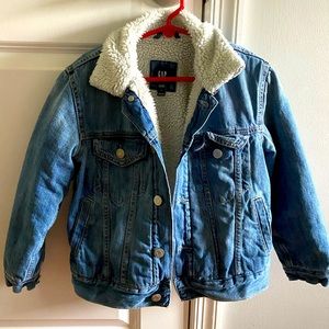 Gap Denim Sherpa Jean Jacket